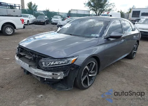 2020 Honda Accord Sport из США, поврежденный, VIN 1HGCV1F30LA129278